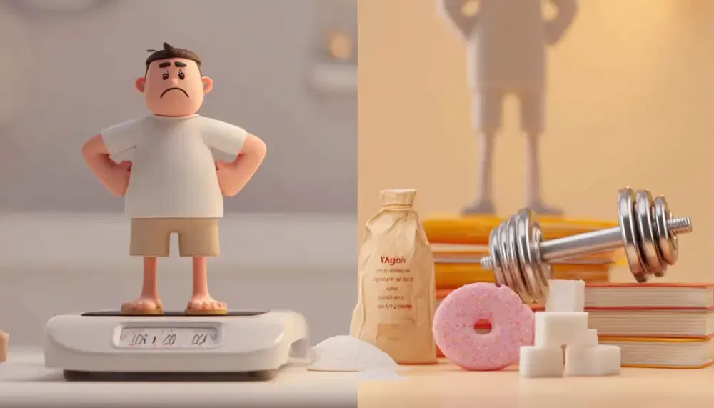 Weight Loss Comparison to Objects
