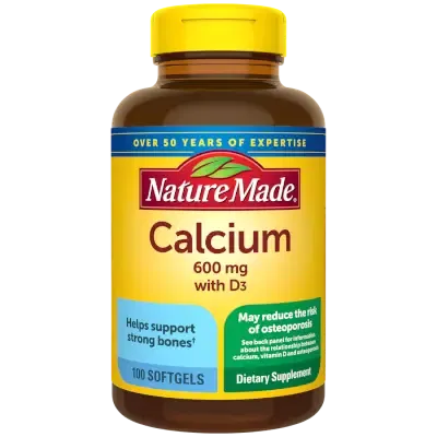 Nature Made Calcium 600 mg with Vitamin D3