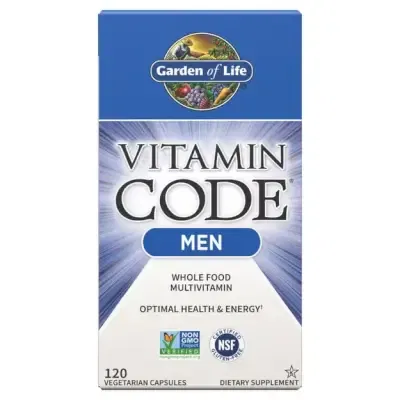 Garden of Life Vitamin Code Men Multivitamin Capsules