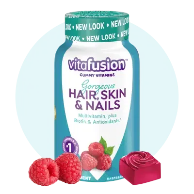 Vitafusion Gorgeous Hair, Skin and Nails Supplement Gummy