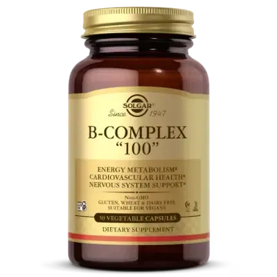 Solgar B-Complex “100” Vegetable Capsules