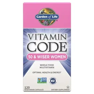 Garden of Life 50 and Wiser Women's Multi Capsules
