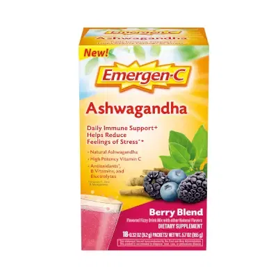 Emergen-C Botanicals Ashwagandha & Immune Support