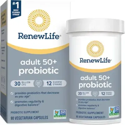Renew Life Ultimate Flora 50+ Probiotic 30 Billion