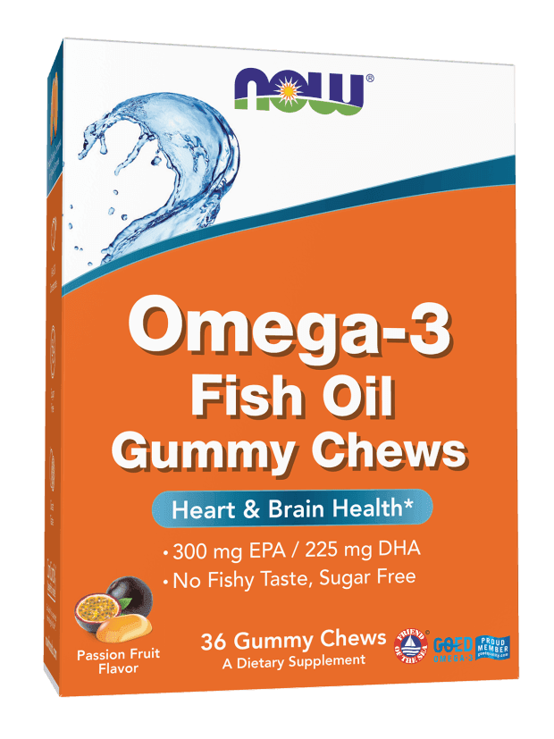 NOW Omega-3 Fish Oil Gummy Chews