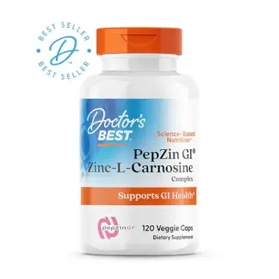 Doctor's Best PepZin GI, Zinc-L-Carnosine Complex
