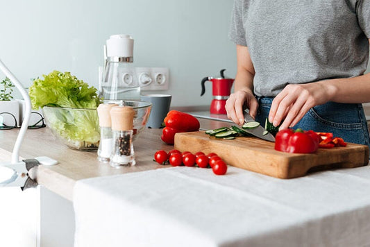 What does a fridge stocked for weight loss look like?