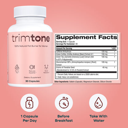 Trimtone - 3 Months Supply + 2 Month Free