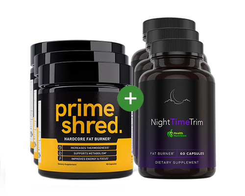 PrimeShred 2 Months Supply + 1 Month Free (combo)