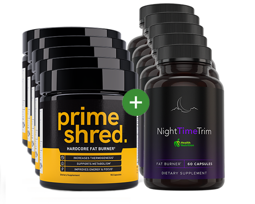 PrimeShred 3 Months Supply + 2 Month Free (combo)
